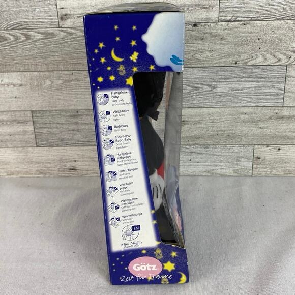 Gotz DISNEY Mini-Muffin MICKEY-MOUSE Doll 2003 8” Vinyl NIB Baby Collection Rare - Picture 6 of 7